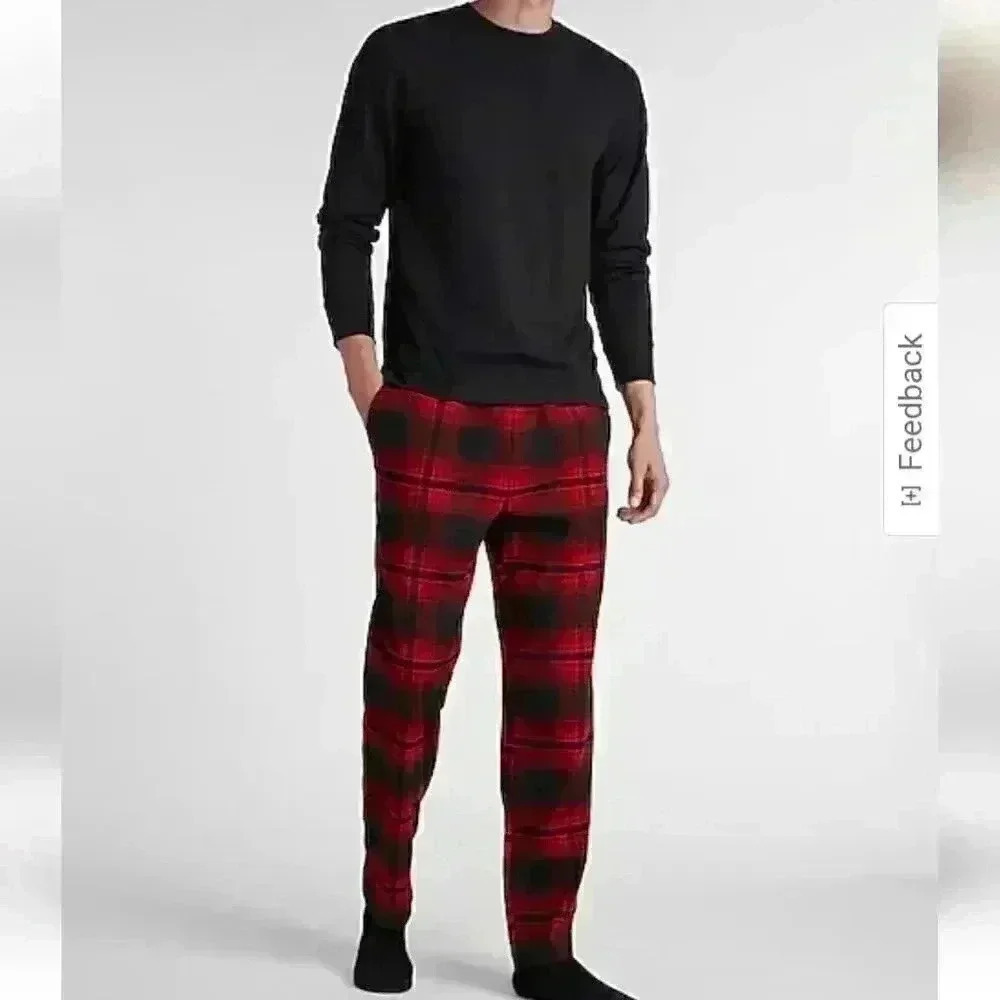 Express Flannel Pajama Set - Picture 1 of 8